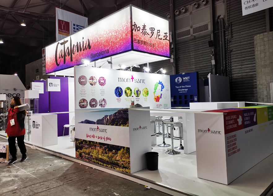 Interwine China stand contractor for Catalouia