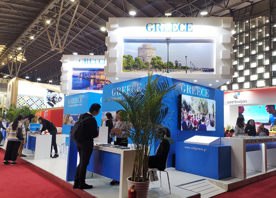 ITB China stand contractor for Greece