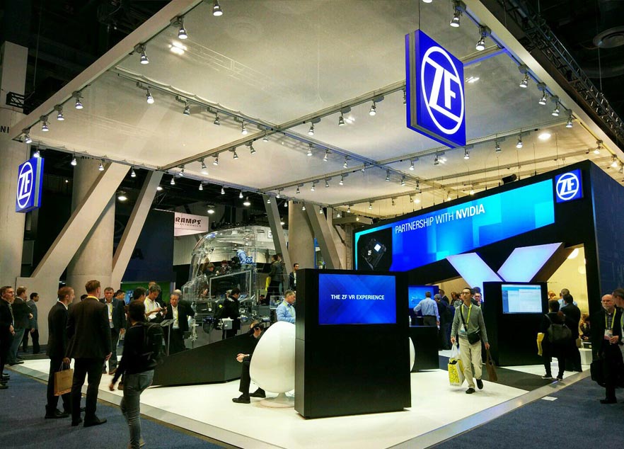 CES China exhibition stand construction ZF