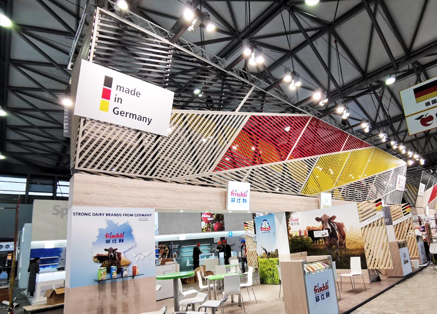 Interwine China stand contractor for Germany