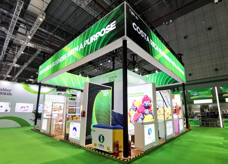 china exhibition stand design for CIIE